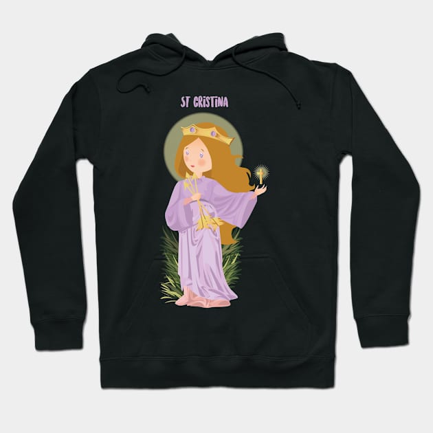 Santa Cristina Hoodie by AlMAO2O